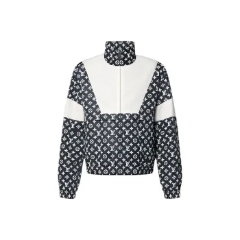 LOUIS VUITTON Monogram Printed Technical Track Top