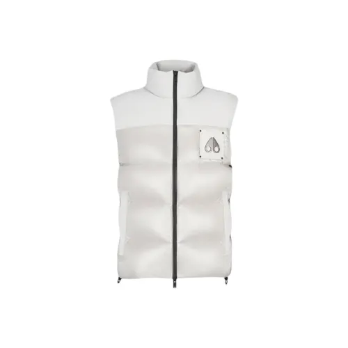 Moose Knuckles FW24 Vest Men's Gray White