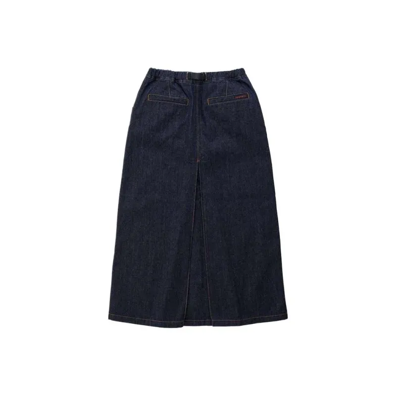 Gramicci Denim CORDURA Denim Long Skirt Women's-1