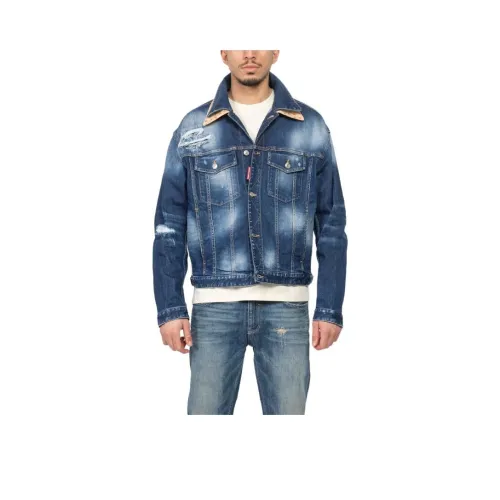 DSQUARED 2 Denim Jacket Men's Blue