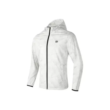 Skechers Water Resistant Sun Protection Clothing Men's Gray White Textured