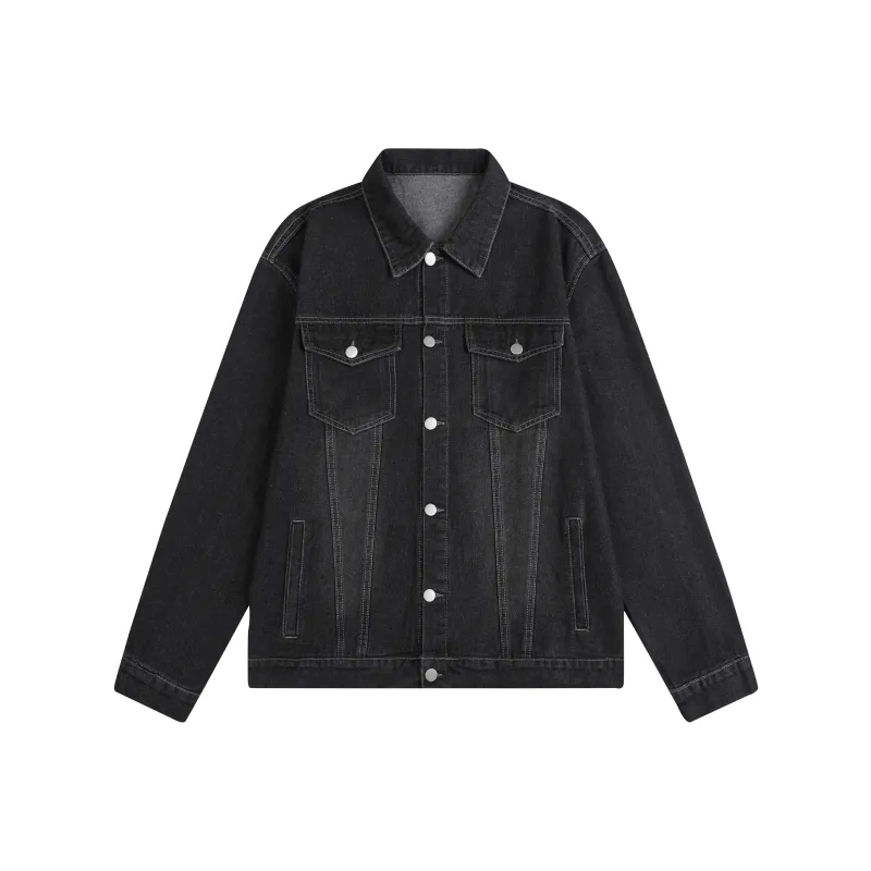 T-IRA Denim Jacket Unisex Purple-13