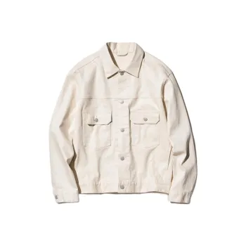 UNIQLO Denim Jacket Men's Ivory