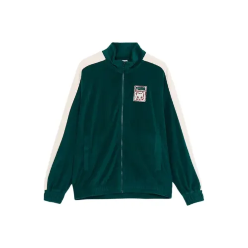 PUMA T7NEKO san FW24 Jackets & Coats Unisex Dark Green