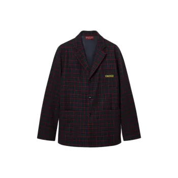 GUCCI Business Suits Coats Men's Red