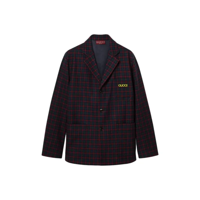 GUCCI Business Suits Coats Men's Red-0