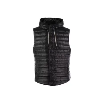 HERNO Sleeveless Hooded Down Jacket