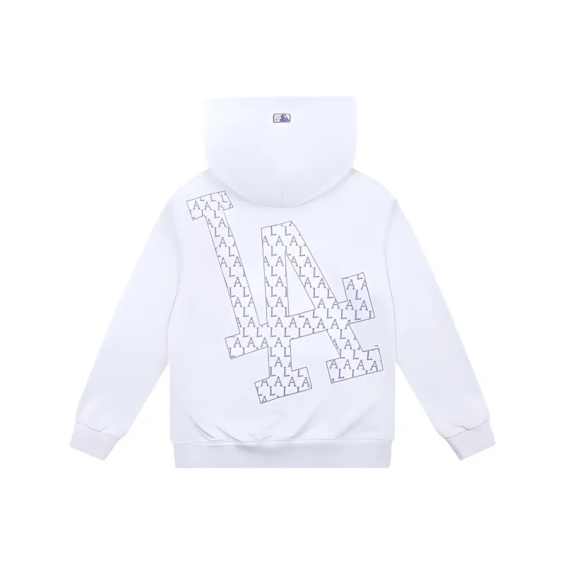 MLB Old Flower Sweatshirts Unisex White-0