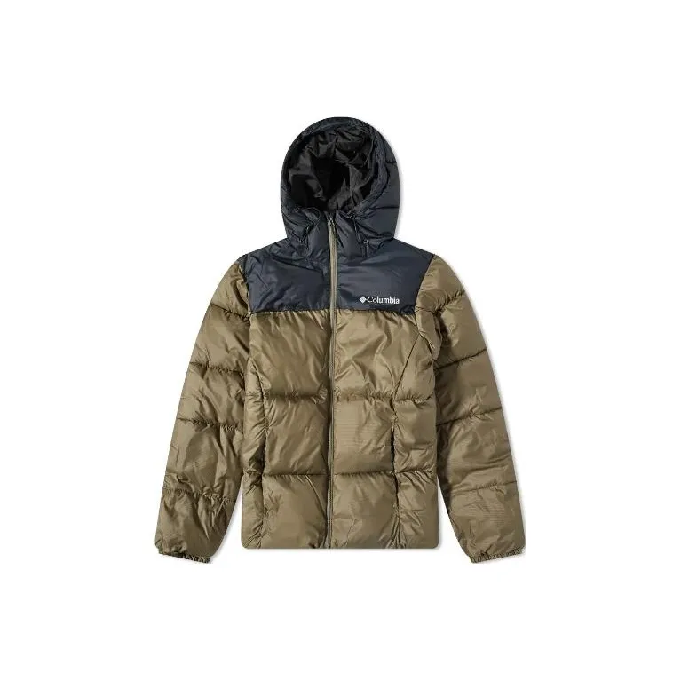 Columbia Down Jacket Men's Stone Green-0