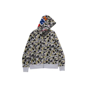 A BATHING APE Ginza Store Exclusive Abc Camo Full Zip Hoodie