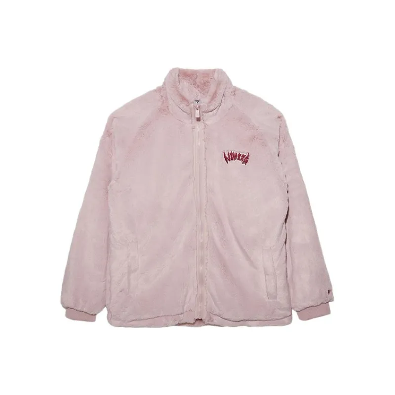 New Era FW22 Puffer Jacket Unisex Pink-0