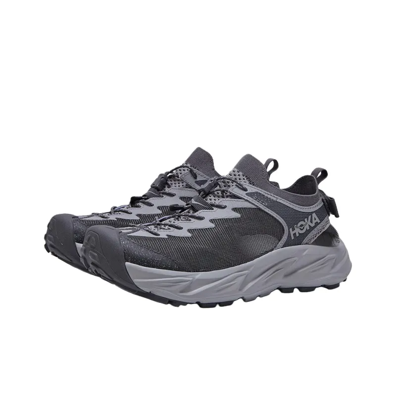 HOKA ONE ONE HOPARA 2 Slip Resistant River Trekking Shoes Men's Gray-2
