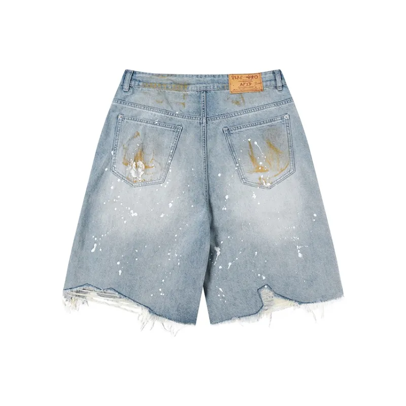 INXX Casual Shorts Unisex Denim Blue-1