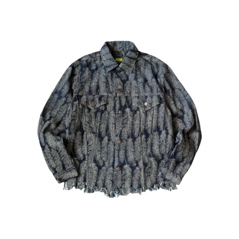 Kapital Feather Denim 3rd Jacket-0