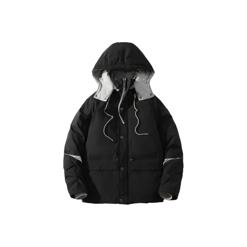 A SQUARE ROOT Puffer Jacket Coat Unisex-6