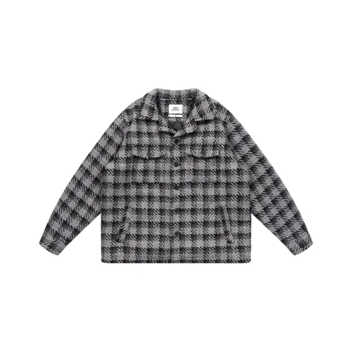 EMPTY REFERENCE Jackets Coats Unisex Gray