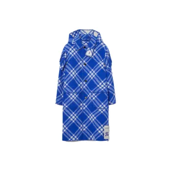 Burberry Checked Coat