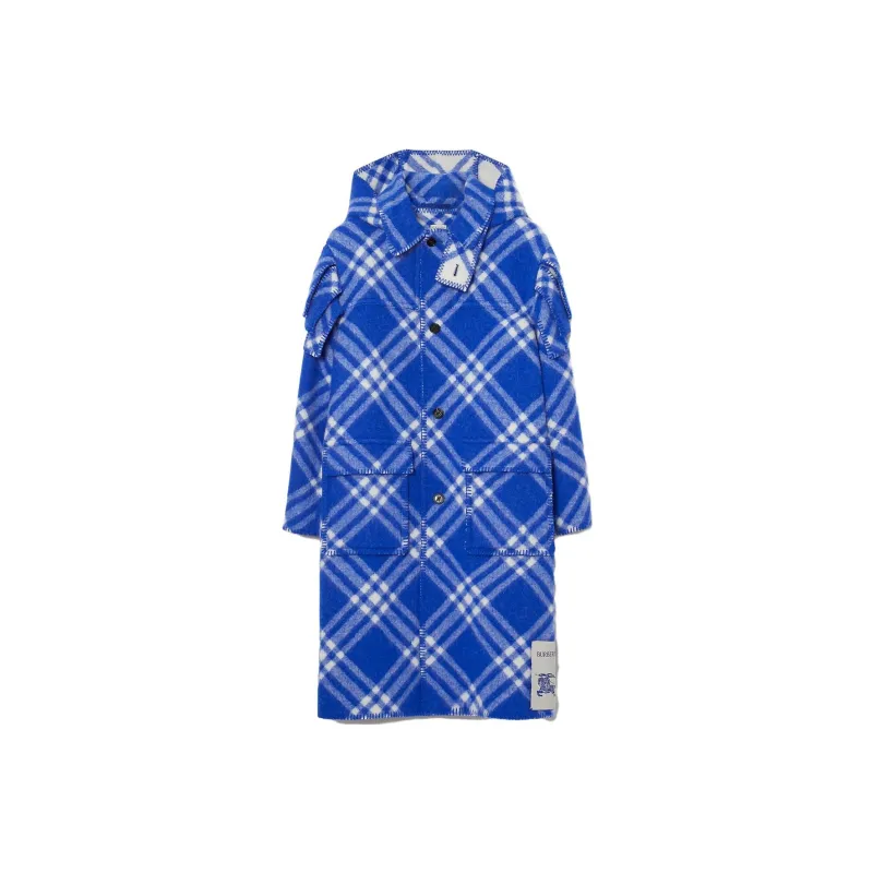 Burberry Checked Coat-0