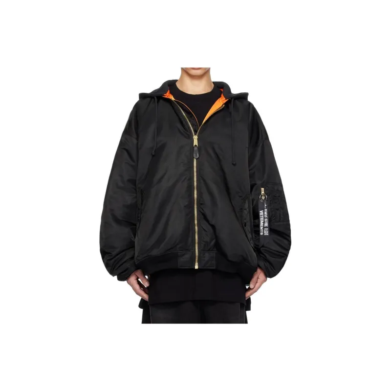 Vetements Jackets Men Black-0
