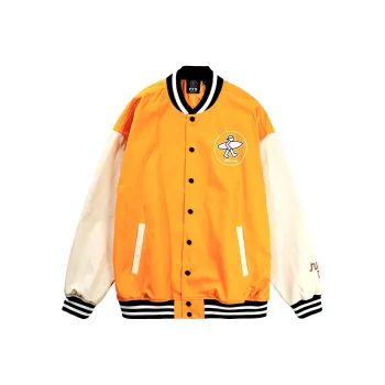 PJ's Vigor Baseball Jerseys Unisex Yellow Beige Patchwork