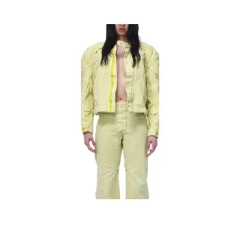 GREG ROSS Jackets Unisex Yellow Green