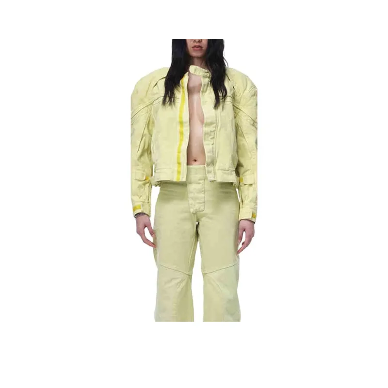 GREG ROSS Jackets Unisex Yellow Green-0