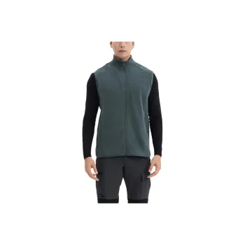 DECATHLON Vest Men's Gray Green