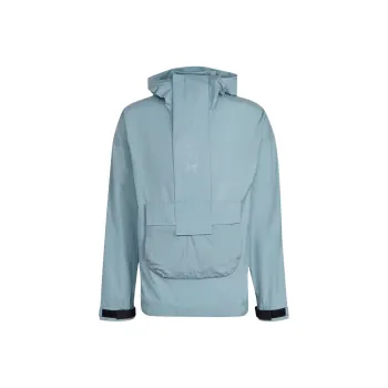 Adidas Jackets Coats Men's Light Gray Blue