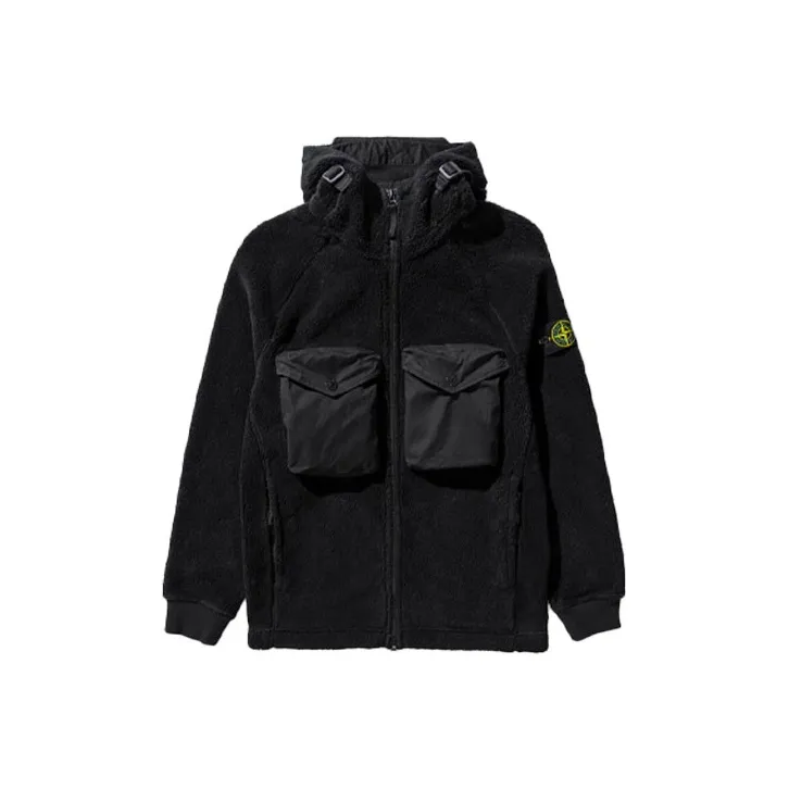 STONE ISLAND Jacket Men's Black-0