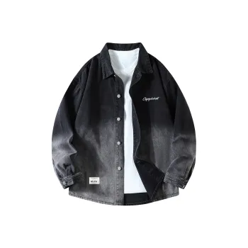 GY.VG Denim Jacket Unisex Black
