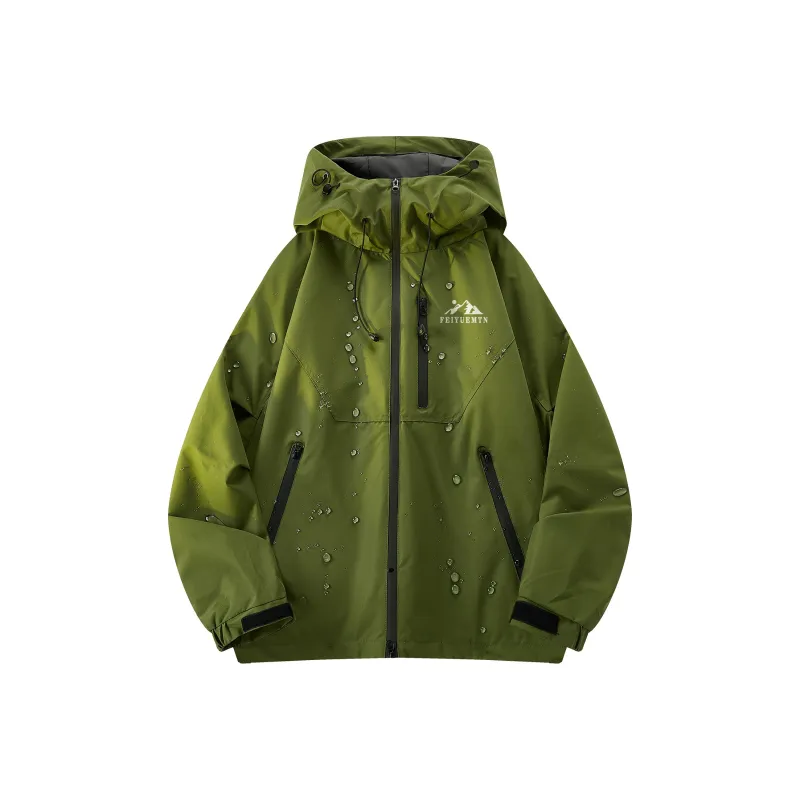 Feiyue Windproof Wear-Resistant Warm Water-Repellent Cold-Resistant Rainproof Windbreaker Jacket Unisex-19