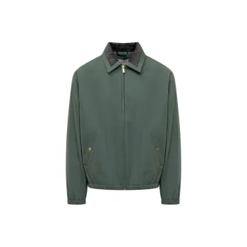 DROLE DE MONSIEUR Long Sleeved Zipped Jacket