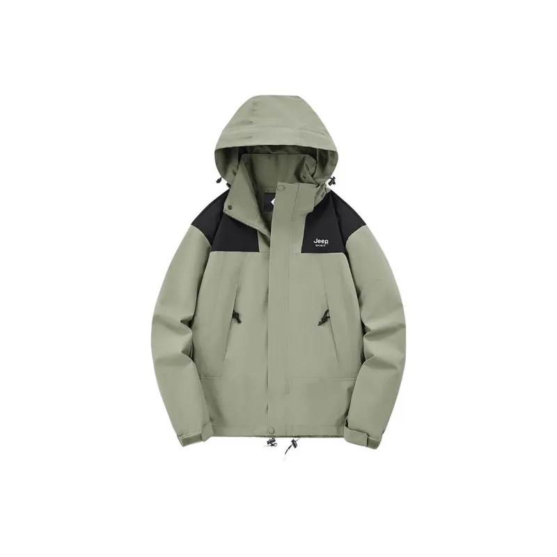 JEEP SPIRIT Urban Living/Travel/Commuting Waterproof, Windproof, Breathable, And Thermal Windbreaker Jacket Unisex-5