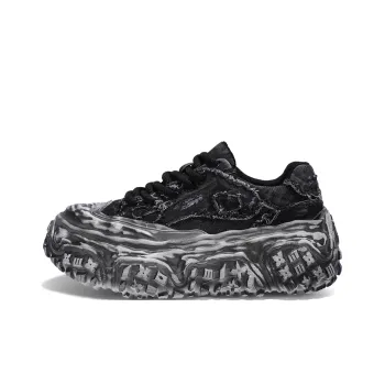 AD Height Increasing Abrasion Resistant Low Top Chunky Sneakers Men's