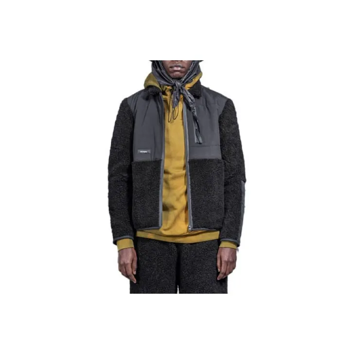 ISO.POETISM Velvet Jackets Men Black-0