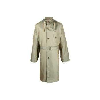 BARACUTA Metallic finish Trench Coat