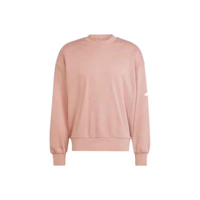 Adidas Free Shipping With AdiClub Essentials Loose Fit 3 Bar Logo Sweatshirt-0