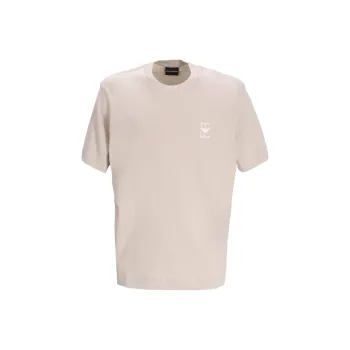 EMPORIO ARMANI Logo embroidered T shirt