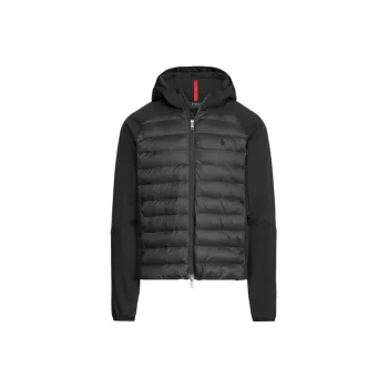Polo Ralph Lauren Puffer Jacket Coat Men's Black