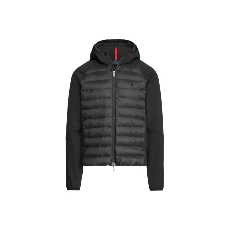 Polo Ralph Lauren Puffer Jacket Coat Men's Black-0