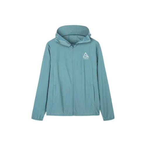 ANTA Variety Training Collection Sun Protection Clothing Men Stone Swallow Green