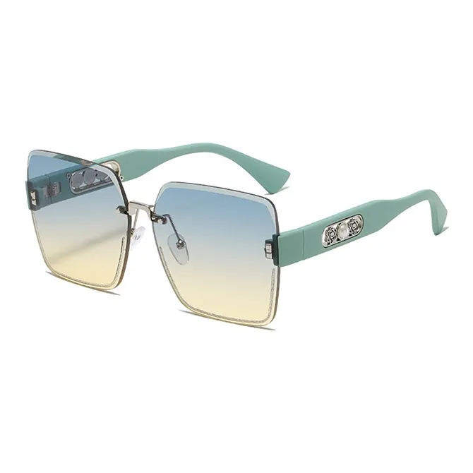YUZHAOLIN PC Square Sunglasses Unisex-4