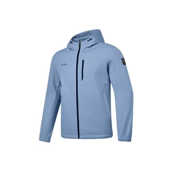 QIAODAN Jackets Men Streambed Stone Blue