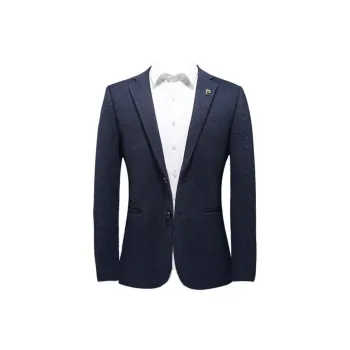PIERRE CARDIN Business Suit Men's Blue