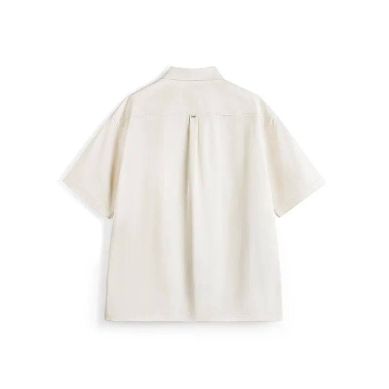 MADEN Shirts Men Oat-1