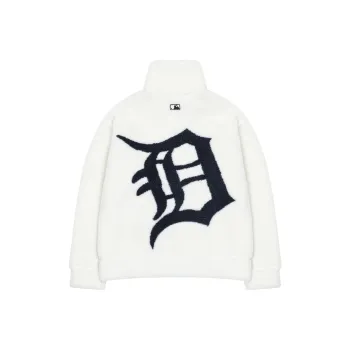 MLB Velvet Jackets Unisex Cream