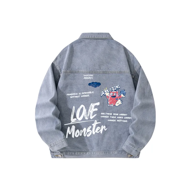 Love Monster Denim Jacket Unisex-10