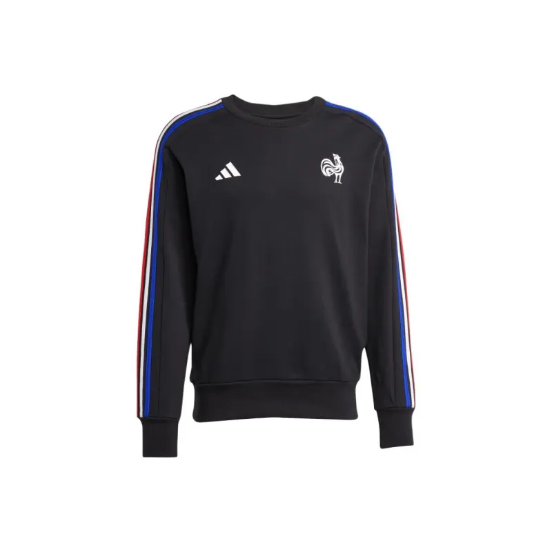 Adidas France Essentials 3 Stripes Sweatshirt-0