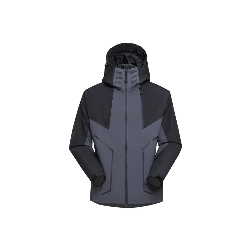 UNIWOLF Water Resistant Windproof Breathable Windbreaker Jacket Unisex-25