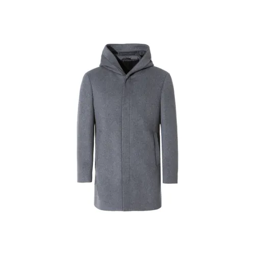 ANDREW MACKENZIE Coats Men Gray